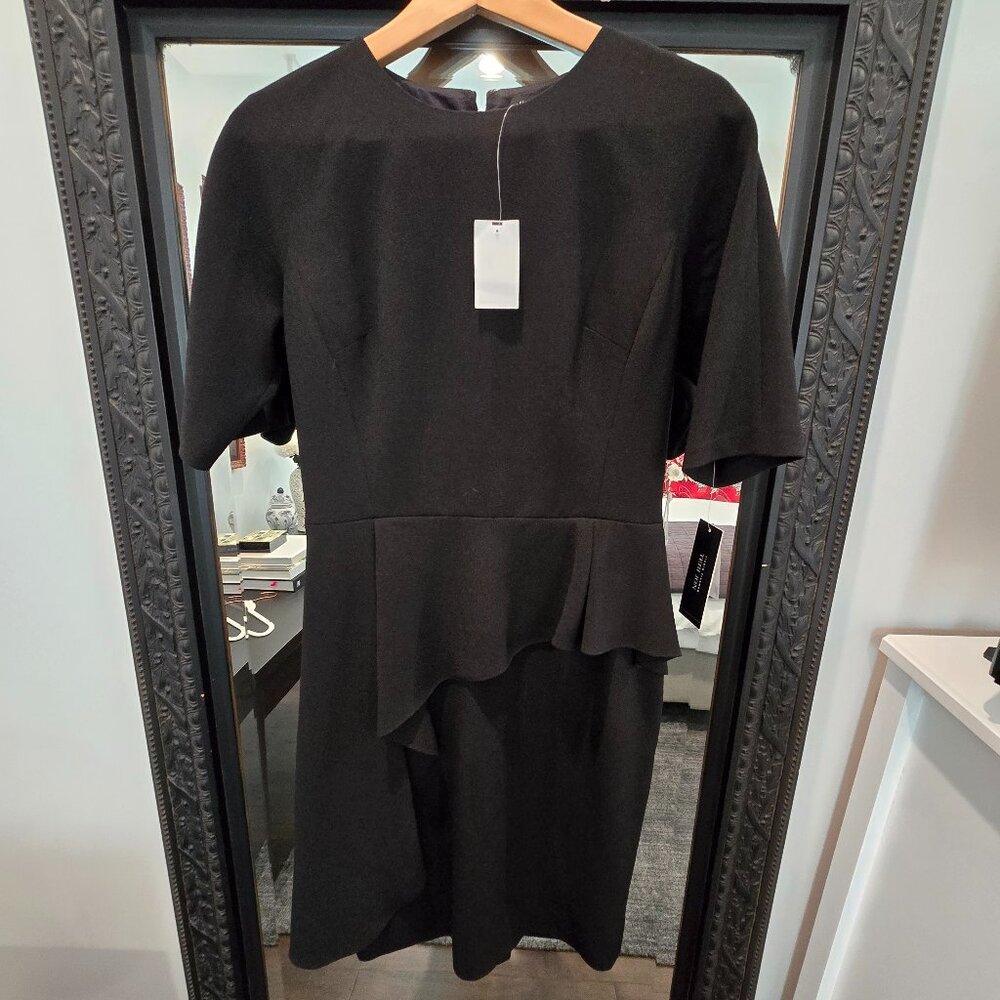 Rickie Freman Teri John Little Black Dress Size 8